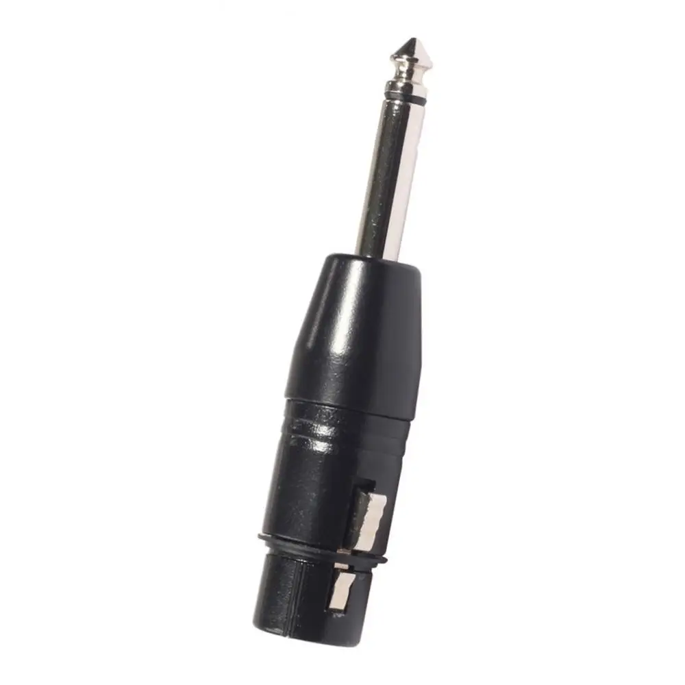 1 PC XLR Female to 1/4" TRS Mono Male Cable Adapter-XLR-F to 6.35mm