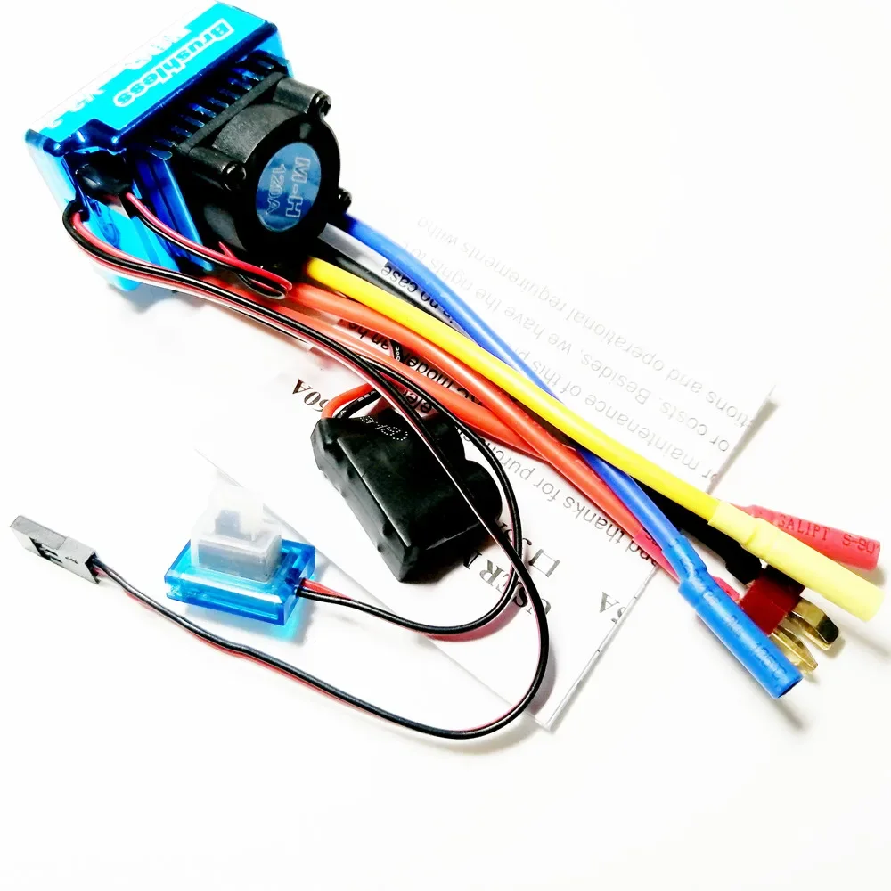 ESC Brushless regulator 45A/60A/80A/120A + programacijska kartica RC