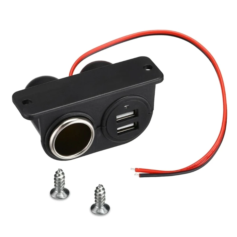 

USB Mobilephone Charging Power Supply Vehicle Under-dash Mount Cellphone Charger