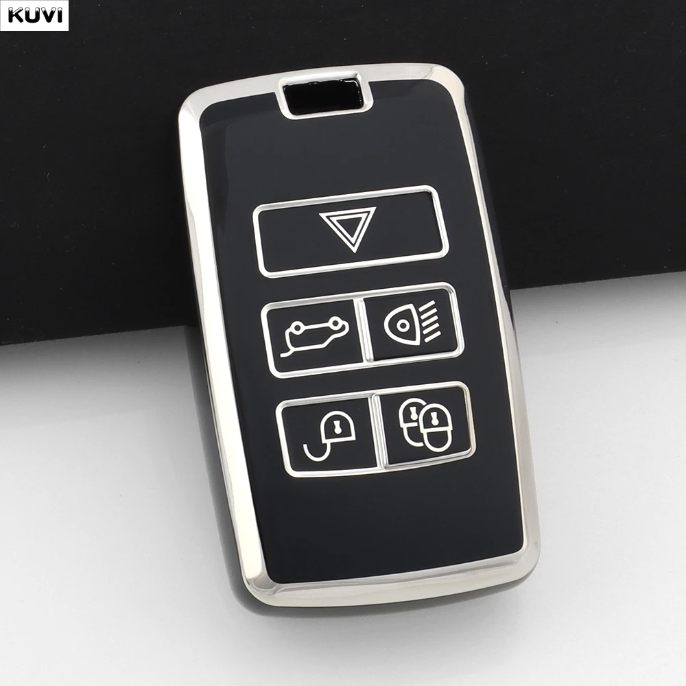 Premium TPU Car Remote Key Case Cover - Sleek Protective Accessory