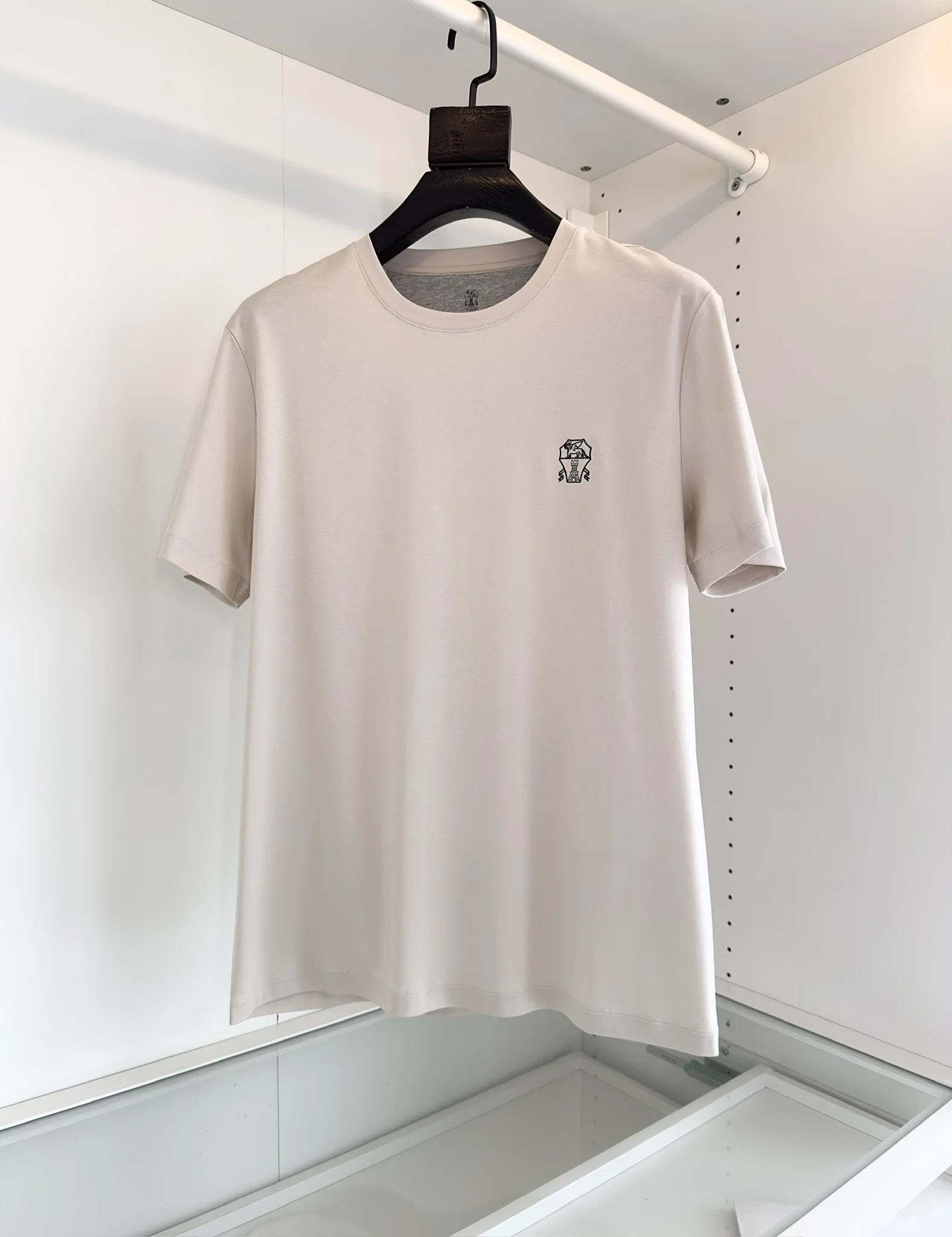 

BILLIONAIRE SIJITONGDA Shirt silk men 2024 summer new short sleeve breathable thin embroidery quality big sizeM -3XL