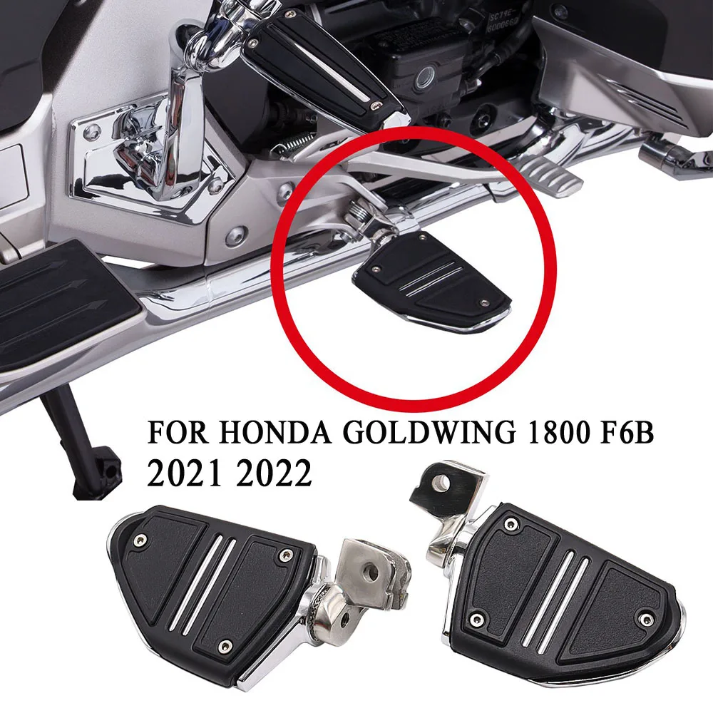 

New Motorcycle Chrome-Plated TWIN RAIL FOOTRESTS For Honda Goldwing Tour DCT Airbag 1800 F6B GL1800 2018 2019 2020 2021