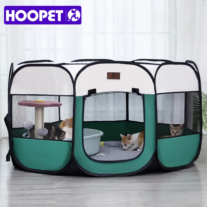 вольер для собак домик Съемная летняя палатка домашних животных HOOPET клетка
