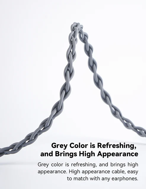 NICEHCK 1950saga HiFi オーディオ IEM ケーブル超純 ECAP OCC