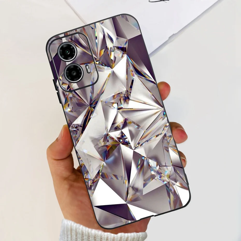 Cute Love Pattern Soft Silicone Phone Case - Stylish & Durable Back Cover