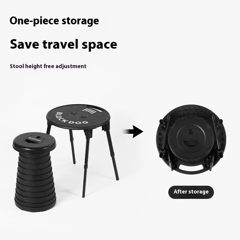 【kenken】クリードⅡブラック　Camping Club Naturehike BLACKDOG Armored Wheel Multifunctional Camping