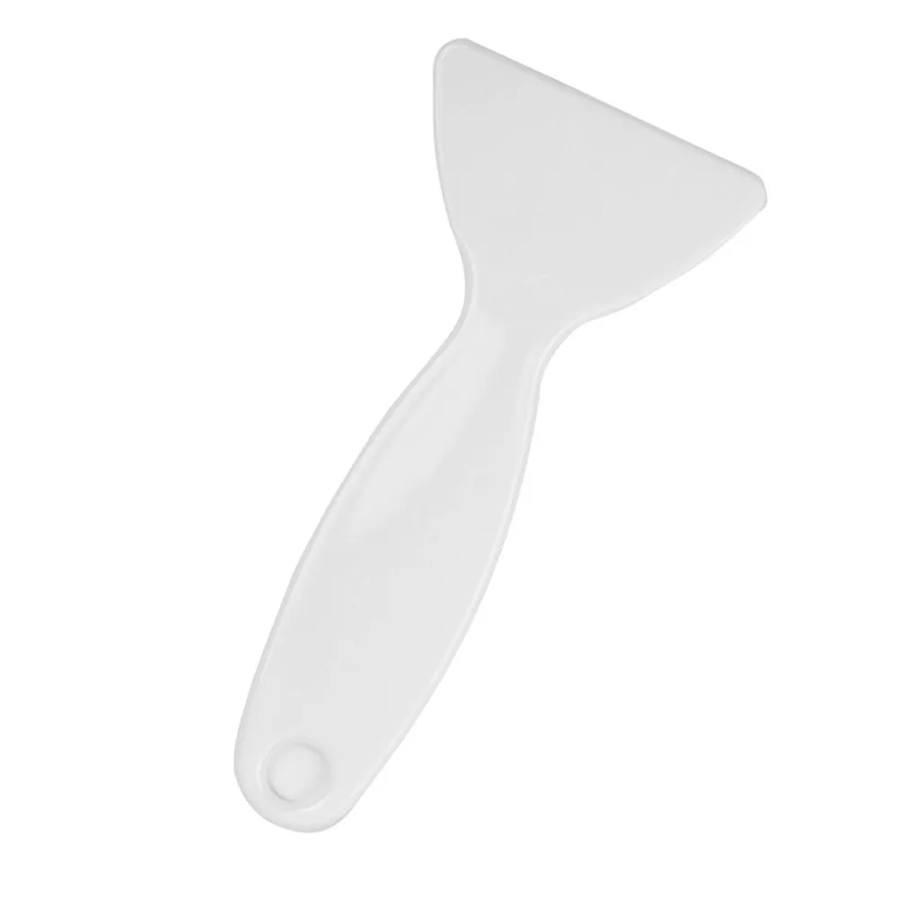 

Scraping Glue Tool Ice Scraper White 135 * 60MM Clean Plastic Wear Resistant For Removing Film Bubbles High Quality