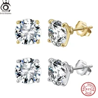 ORSA JEWELS 925 Sterling Silver with a Stunning Oval Zirconia, Simple Yet Elegant Jewelry for Women, for Everyday Wearing LZE53