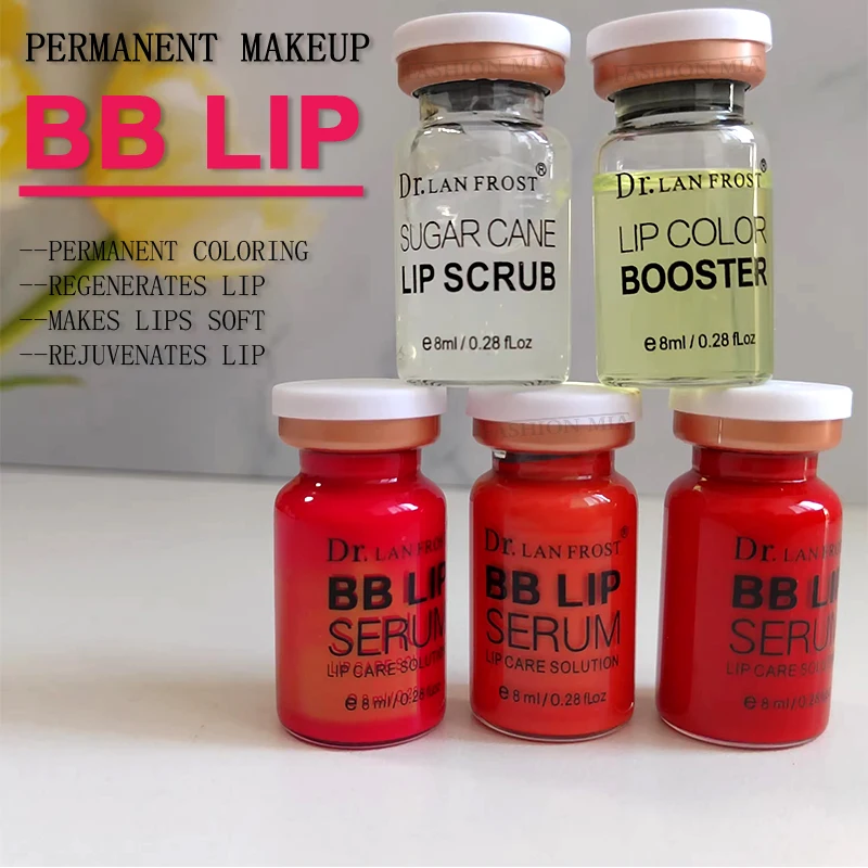 8ml BB Lip Cherips Beginner Ampoule Starter Serum Permanent Makeup Lips Blush Gloss Pigment Lasting Moisturizing Lip Care Glow lip gloss lip makeup lip tint lip oil