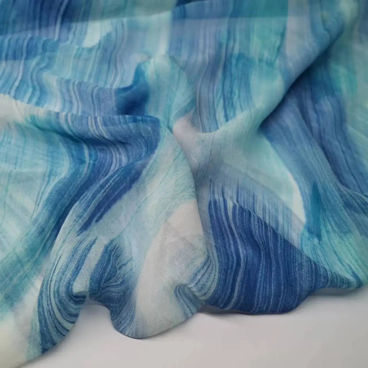 

Pure Silk Georgette On Sale 8mm Ethnic Printed Qualified Breathable Sewing Fabric