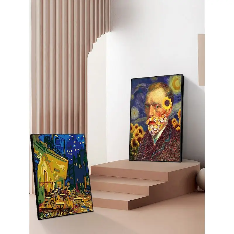 Digital Adults Painting by Numbers Van Gogh Abstract Sky DIY Oil Acrylic  Paint by Numbers Kits Hobby Art - China Paintings with Numbers and DIY  Digital Oil Painting price