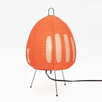 Wabi-sabi Designer Rice Paper LED Table Lamp Stand Light Living Room Bedroom Decor Art Desk Light Atmosphere Tripod Bedside Lamp 2