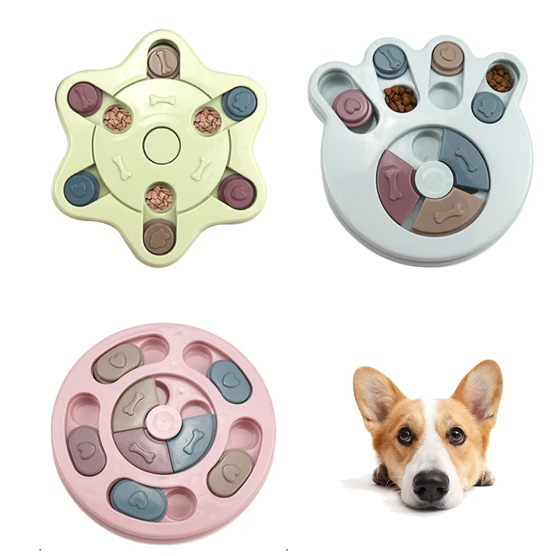 Dog Puzzle Toys Slow Feeder Interactive Dog Toy For Treats Pet Bowl Cat ang  Dog Improve Intelligence Slow Food Pet Feed Bowl - AliExpress