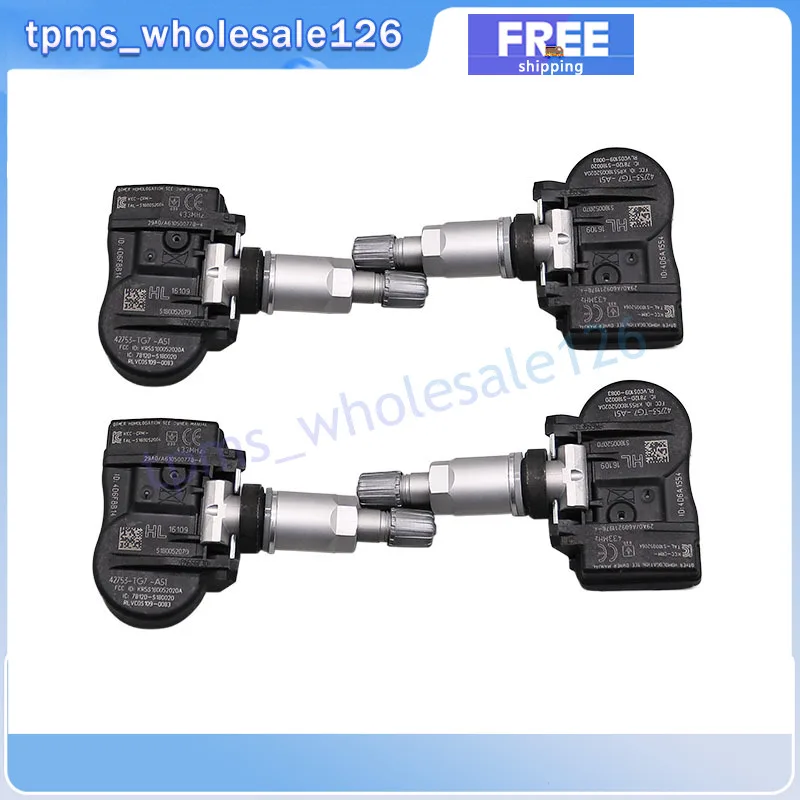 2015 2016 2017 ȥ Ϸ Ÿ̾ з  ýۿ TPMS , 42753-TG7-A51, 4 , 433MHZ, 42753TG7A51, 42753-T6N-A01