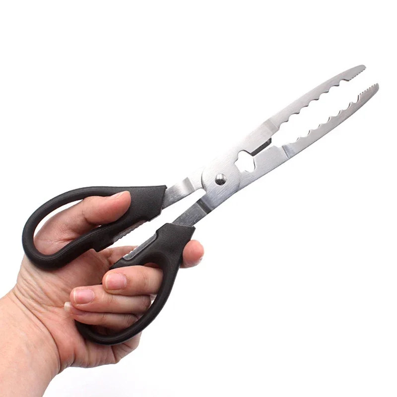 

Dobeli Stainless Steel Fish Clipper PE Handle Line Cutter Extended Crab Control Pliers Scissors Fishing Tackle Pesca Accessories