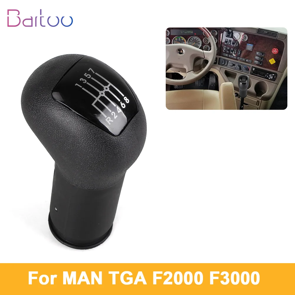 8 Speed+R Car Truck Gear Shift Knob Manual Gear Shifter Lever Handle  81970106009 Truck Accessories For MAN TGA F2000 F3000 TS015