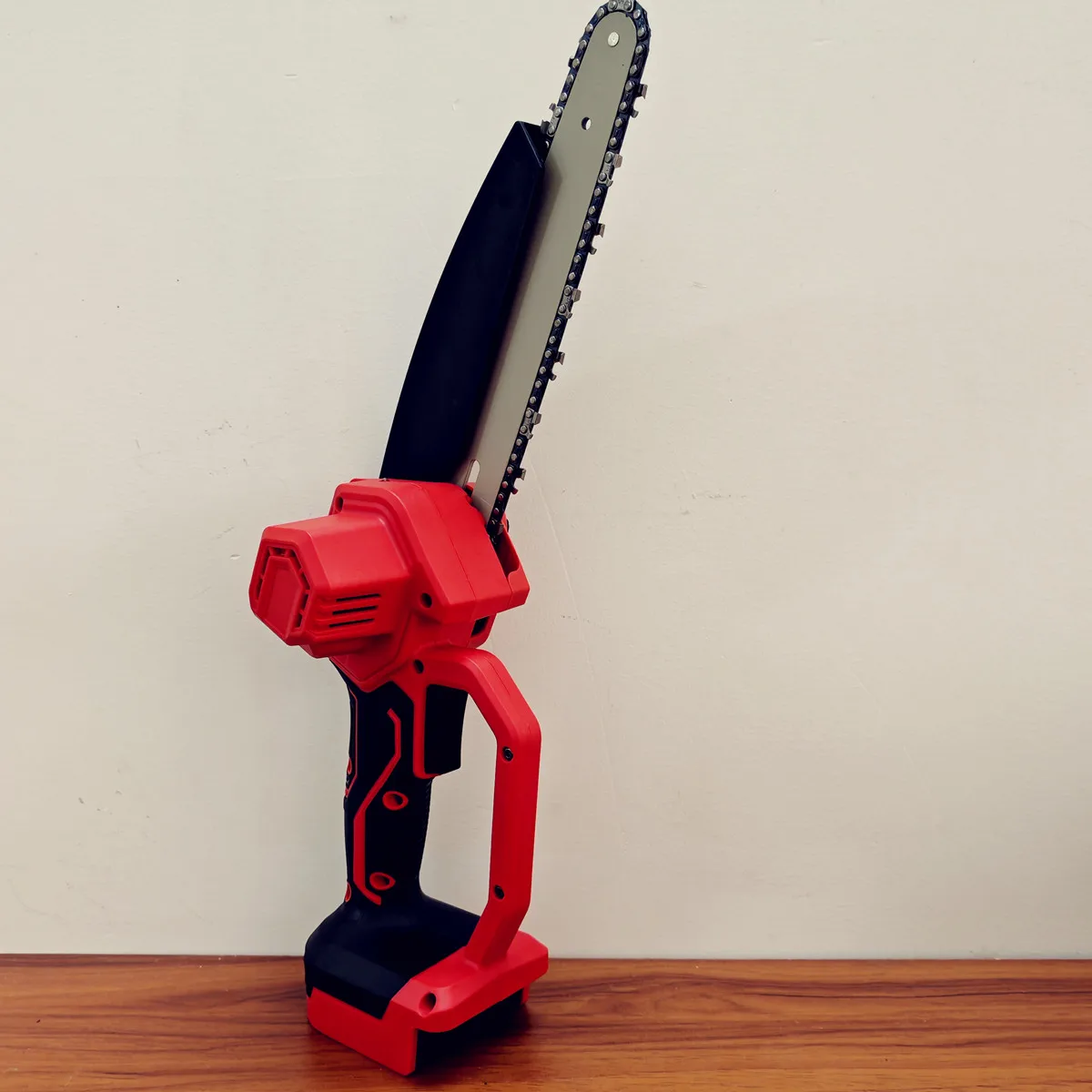 Fit For Milwaukee 18V Battery Brushless Electric Chainsaw 8 Inch Cordless Chain Saw Pruning Wood Cutting Power Tools 4