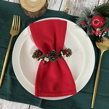 Set of 6 Cotton Napkins 1