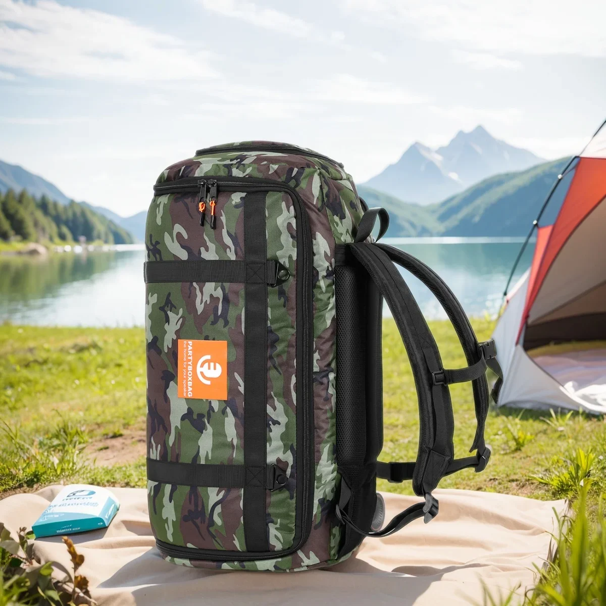 Speaker Bag Travel Case Adjustable Strap Portable Speaker Carry Tote Bag Backpack Travel Storage Case For JBL Partybox Stage 320