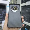 Case for Huawei Honor Magic 7 Pro Magic7 Real Carbon Aramid Fiber Anti-explosion Mobile Phone Protective Cover Protection Shell 6