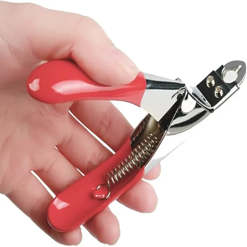 Dog Cat Nail Clipper Stainless Steel Pet Toes Cutter Scissor Grooming Tool for Small Medium Dogs Cats Guillotine Nail Clipper
