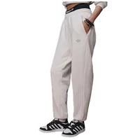 Adidas Clover 2024AW Knitted Elastic Waistband, Breathable Quick-drying Sport Trousers for Both Men and Women, JL8389 White 3