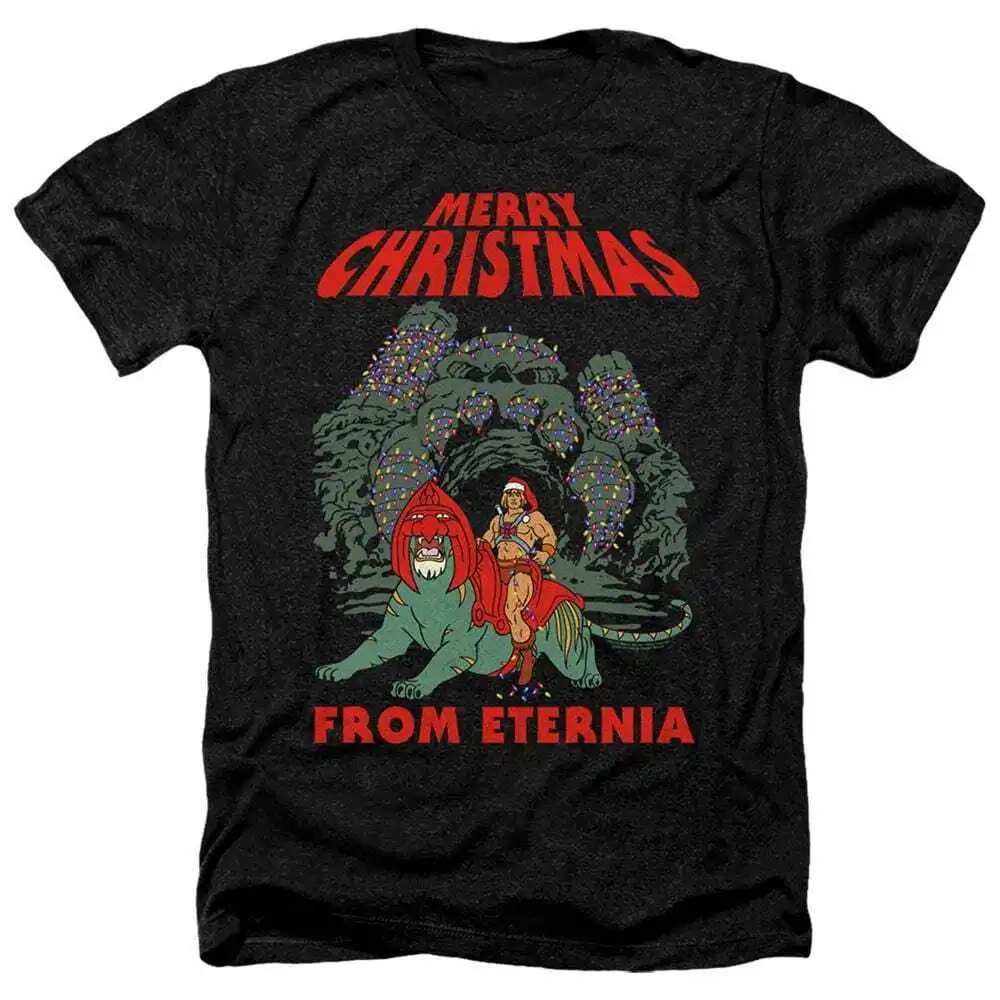 Masters Of The Universe Eternia Christmas-T-Shirt Erica Da Uomo