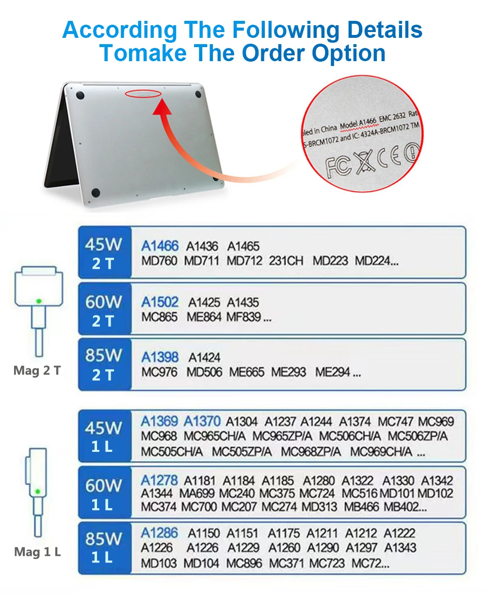 85W Mag2T MacBook Adapter 6
