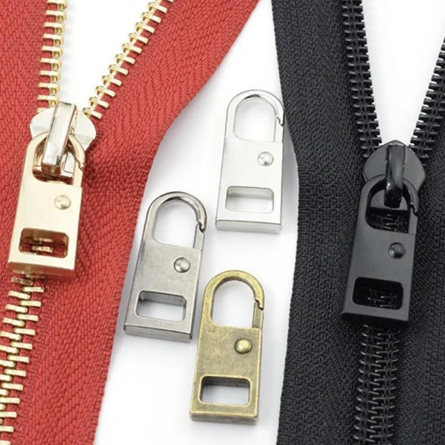 5 Pcs Metal Zipper Zipper Repair Kits Zipper Pull for Backpack Coat Tab DIY  Sewing Accessories Pendants Sewing Supplies - AliExpress