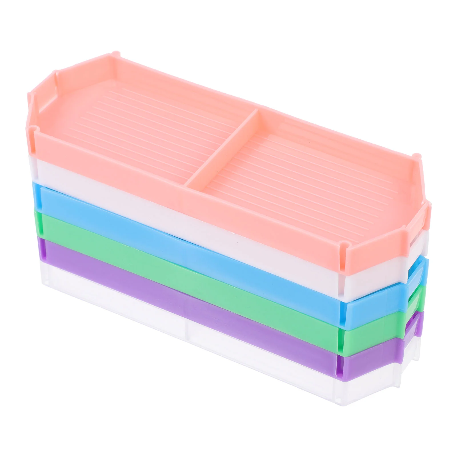 

Large Rhinestone Painting Tray: Diy Beads Sorting Plate Rhinestone Containers Tray Diy Crafts Dotting Bead Organizers 6pcs