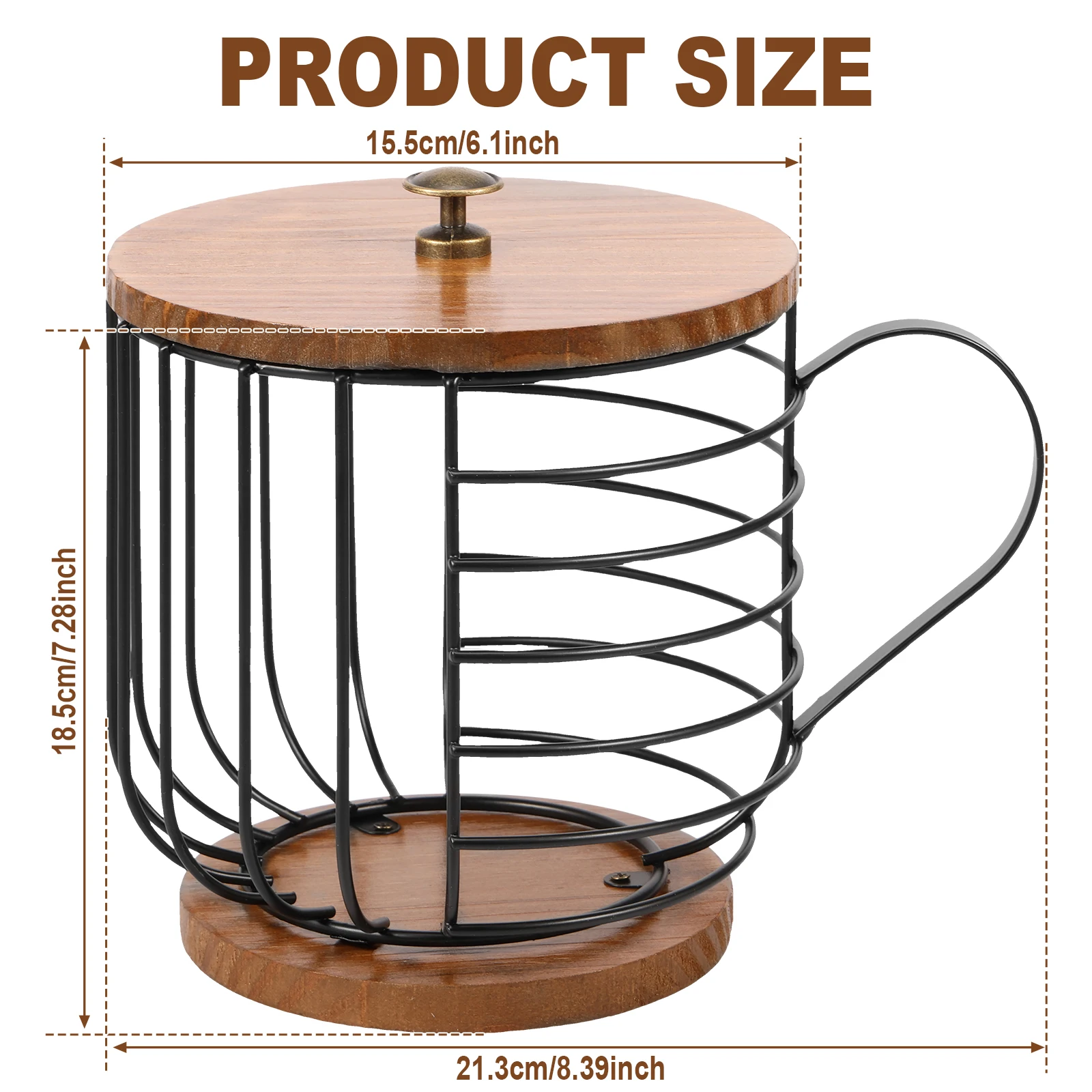 Kaffeekapsel-Organizer Mit Deckel - Ordnung Für Deine Küche