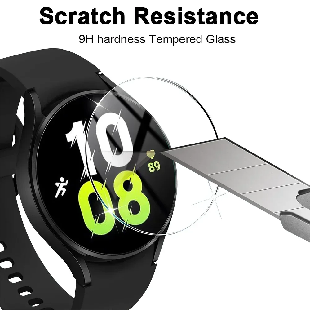 Premium Tempered Glass Screen Protector Set with Easy Alignment for Smartwatches (3-Pack)