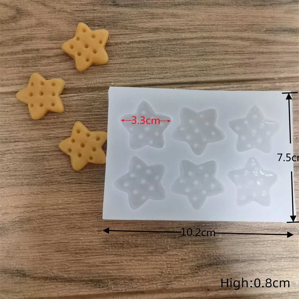 Description Picture 6 of itemDIY Handmade Cake Baking Mould Various Shapes Biscuit Making Tools Silicone Clay Epoxy Decorative Kitchen Dessert Accessories