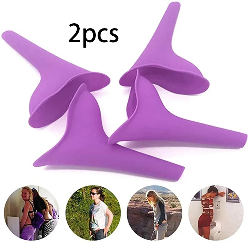 Portable Urinal Women Standing Piss Camping Tent Travel Toilet Female Pee Funnel