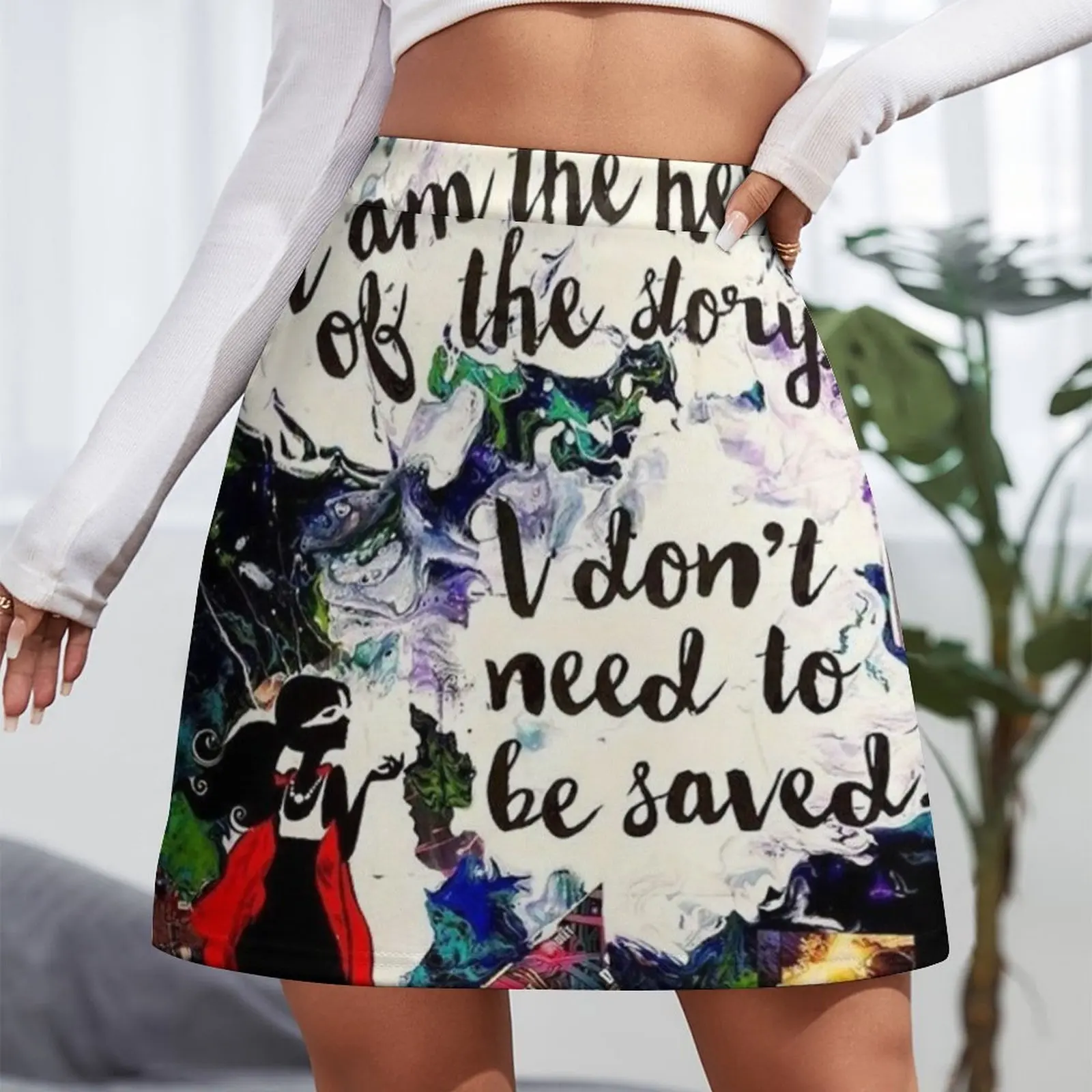 The hero of the story Mini Skirt Evening dresses skirt skirt girls Summer