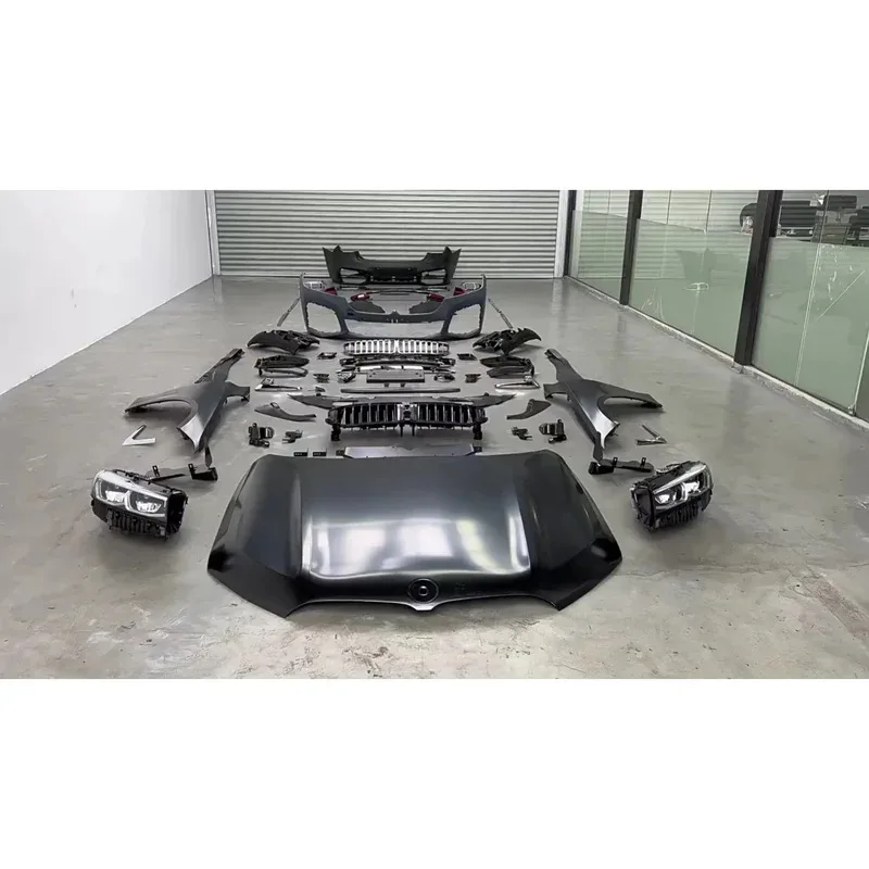 고품질 인기 판매 7 시리즈 F02 F01 업그레이드 신형 7 시리즈 G11 G12 LCI M-Tech 바디 키트 프론트 범퍼