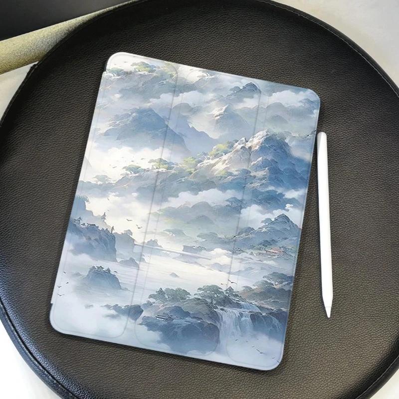 Landscape Painting Tablet Case Cover