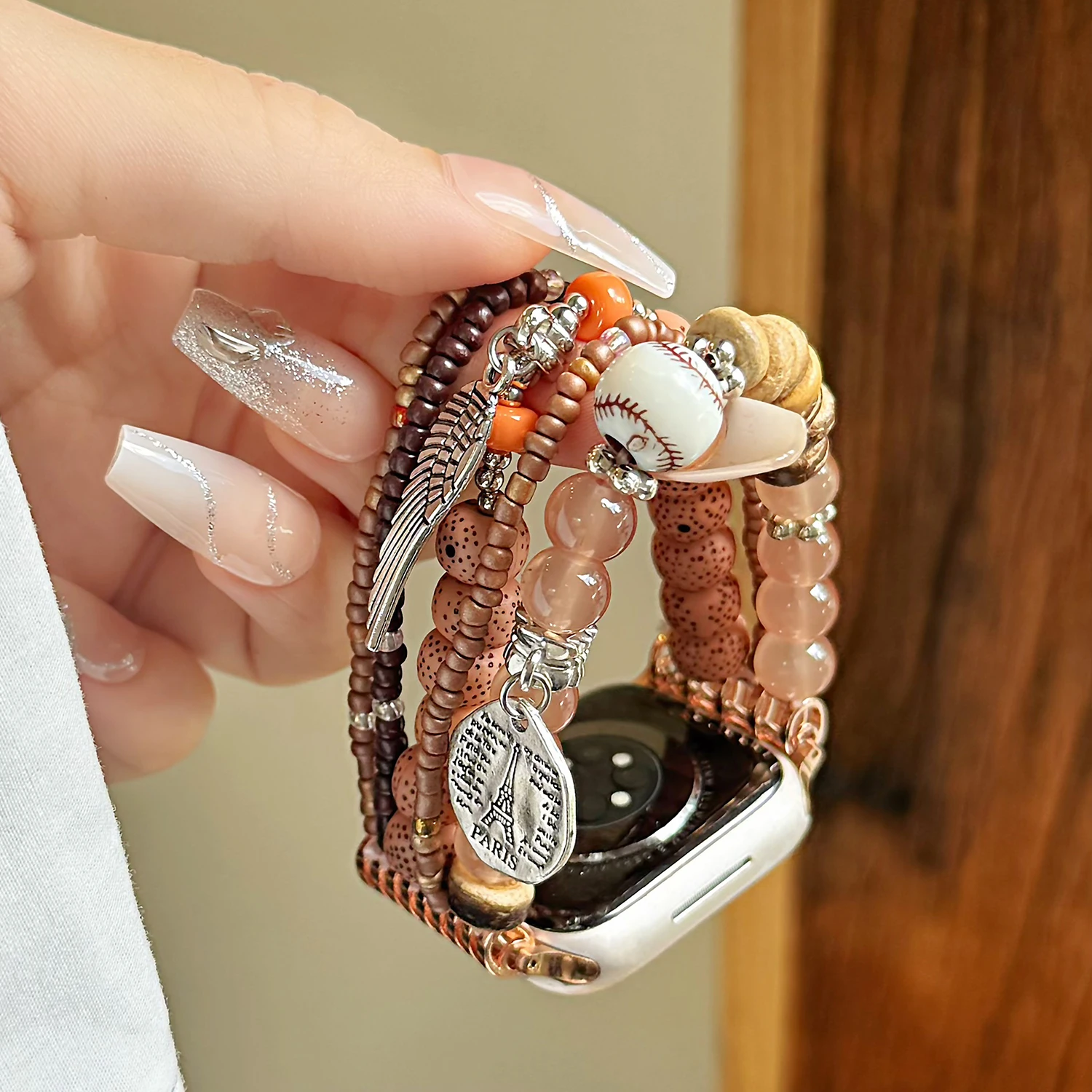 Universal Retro Personalized Watch Bracelet Strap, 20-22mm