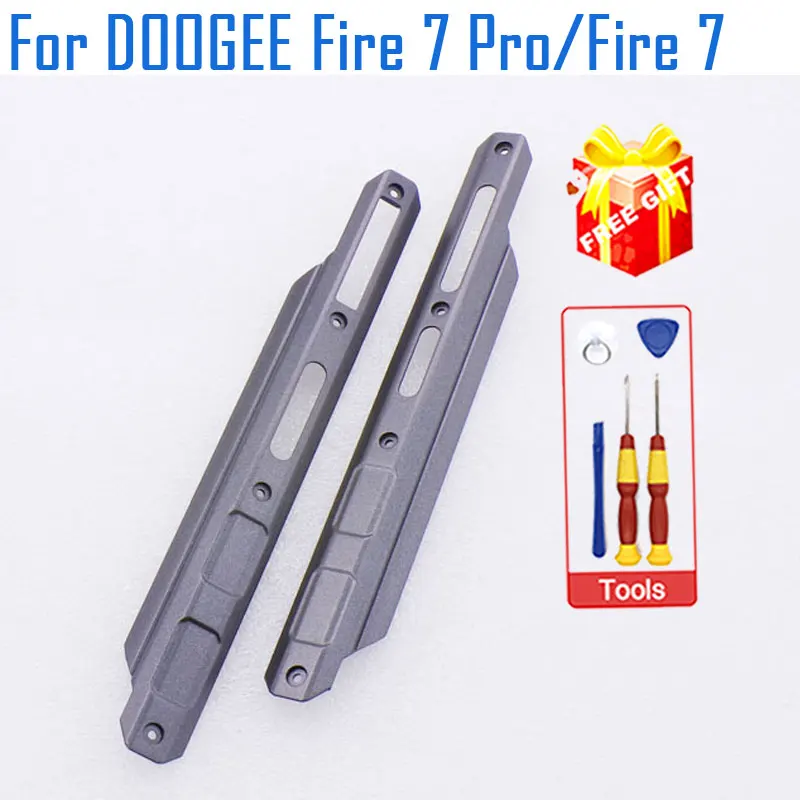새로운 DOOGEE Fire 7 Fire 5 Pro Fire 5 Ultra Fire 5 좌우 쉘 중간 하우징 사이드 프레임 케이스 범퍼 (DOOGEE Fire 7 Ultra 용)