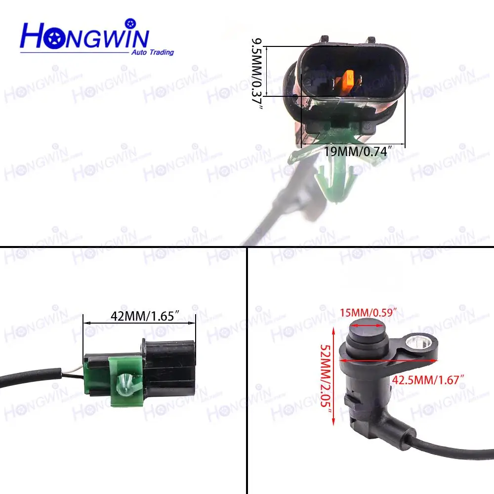 ABS Wheel Speed Rear Sensor Fits Mitsubishi Pajero/Montero Sport (KH) 2008-2015 2.5L 3.0L 4670A599 LH 4670A600 RH