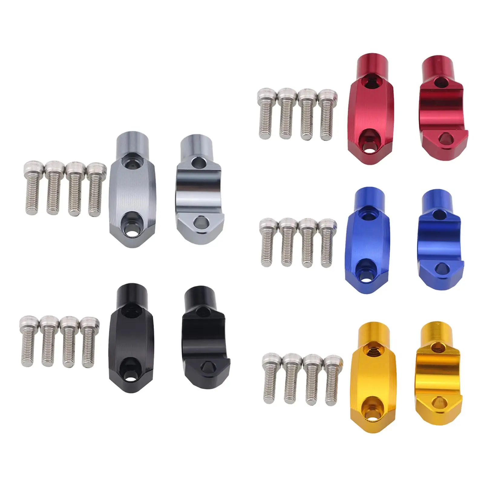 

Handlebar Mirror Mount Holder Clamp 22mm for Crf 250x 450RX