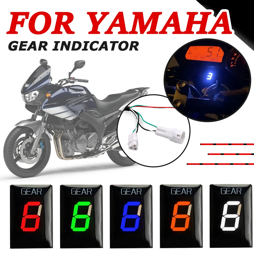 Indicateur De Rapport Engagé Moto Indicateur de vitesse pour YA&MAHA FZ8 FZ16 FZ6 FZ-6 FZ6R FZ1 FZ1N Stryker Fzh150 Fzn150 Ralder Roadllner, accessoires de moto, vitesse