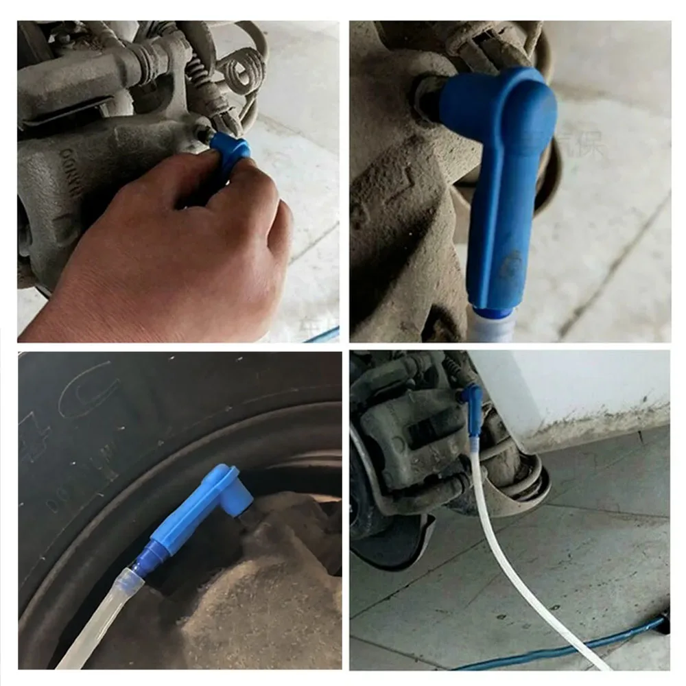 Car Brake Fluid Clutch Oil Exchange Pump Connector Empty Drained Bleeder Tool Kit Auto Brake Oiling Accessories