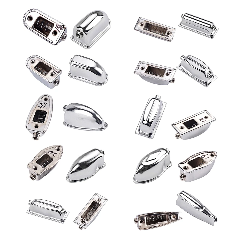 

652F 2Pcs Drum Claw Hook Snare Drum Lugs Metal Claw Hook Ear Drum Dual End Lugs Snare Drum Lugs Replacement Snare Drum Parts