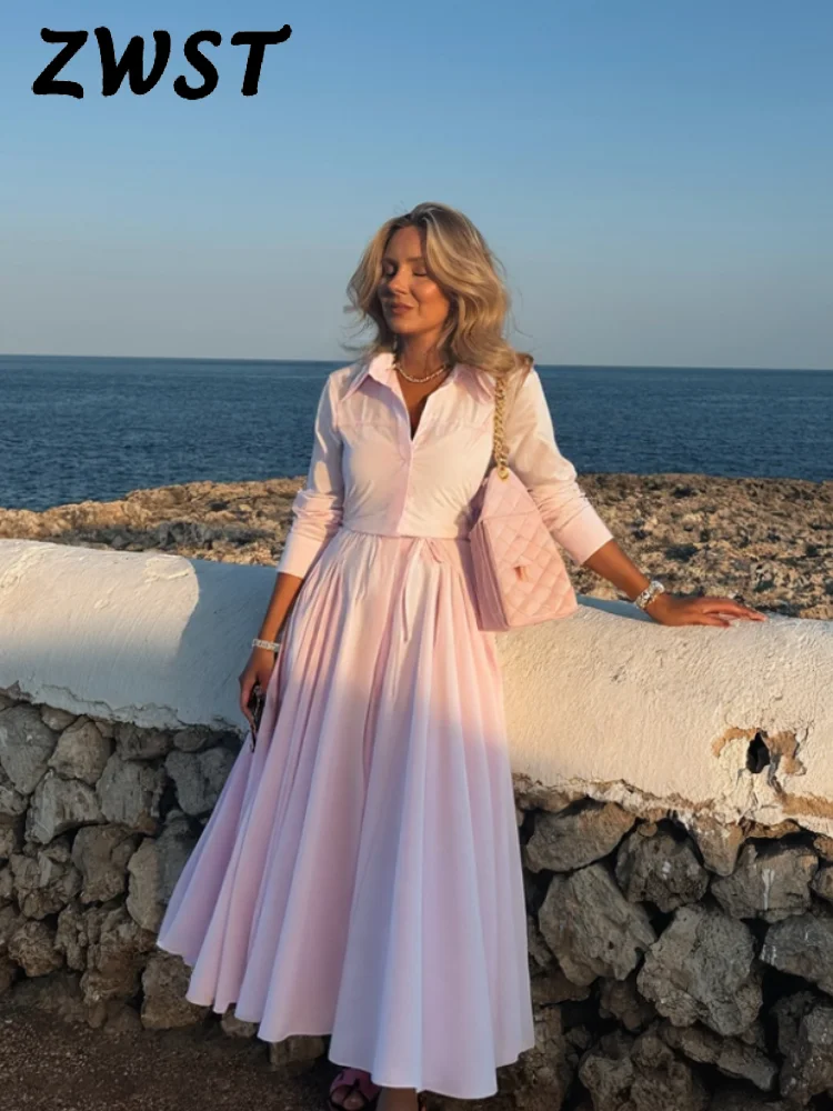 Sand Mul Rib Vena Dress