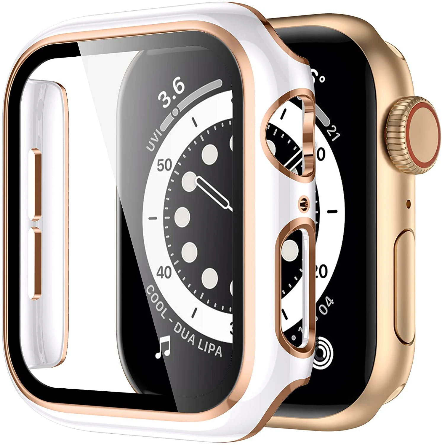 Premium Tempered Glass Screen Protector Cover for Apple Watch - PC Accessories for All Series