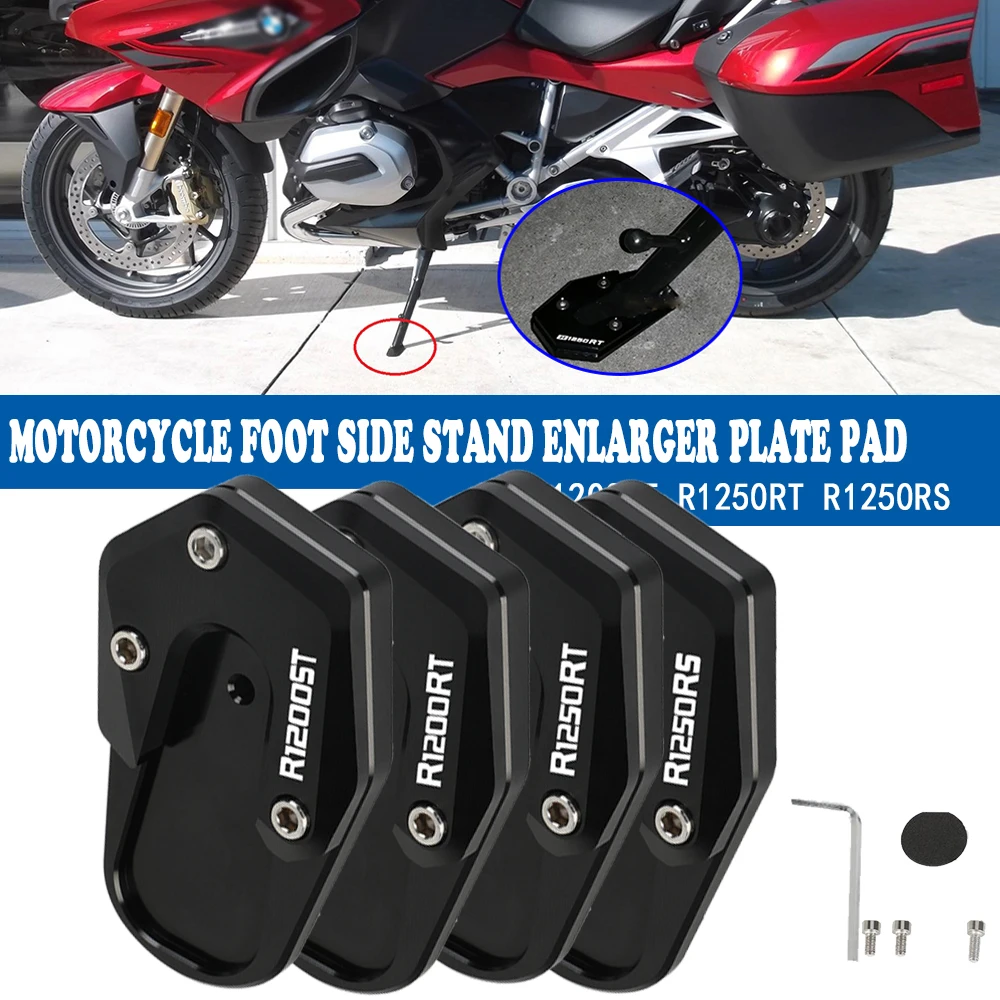 

2023 For BMW R1250RT R1250RS R 1250 R1250 RS RT 1250RS 1250RT 2019 2020 2021 2022 Motorcycle Foot Side Stand Enlarger Plate Pad