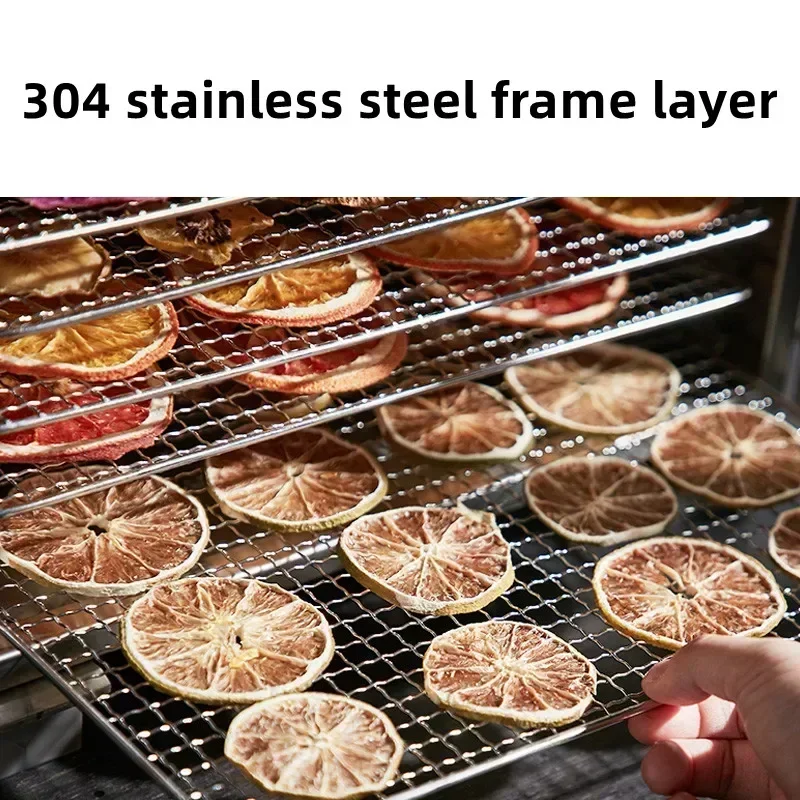 Fruit Dryer Food Household Fruit and Vegetable Air Dryer Small Commercial Dried Fruit Machine New Food Dehydrator 4
