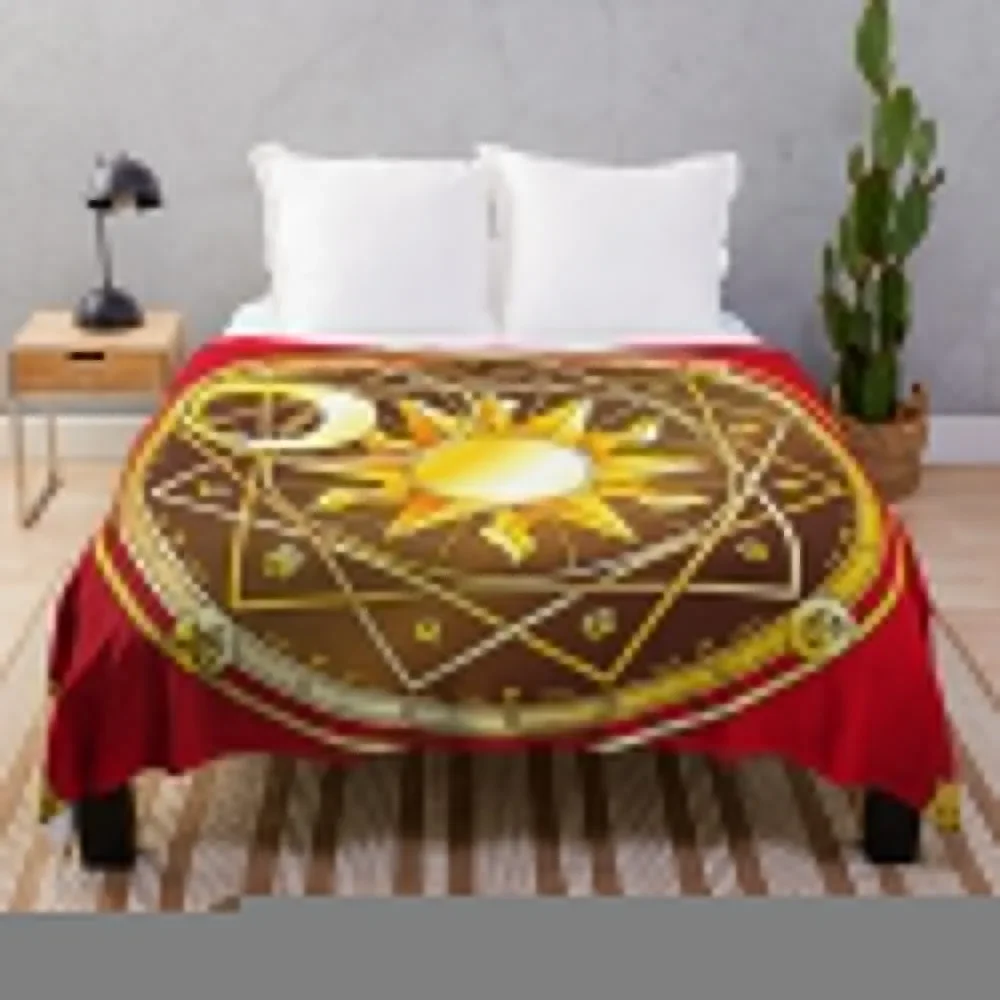 

Clow Card (00/52) Throw Blanket Decorative Throw Winter beds Blankets