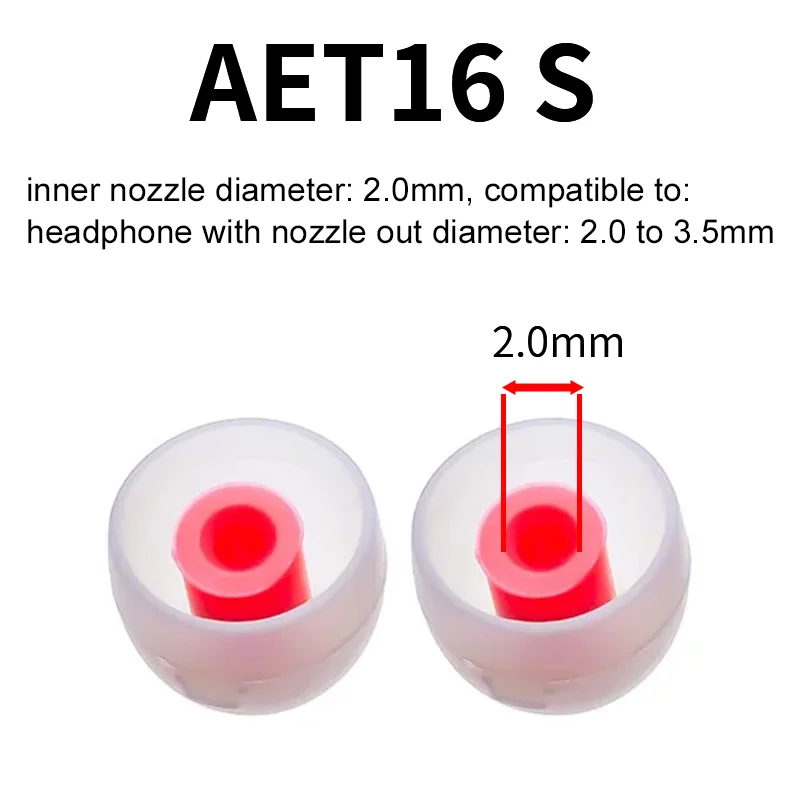 Acoustune Premium Silicone Ear Tips – Enhanced In-Ear Earphone Accessories